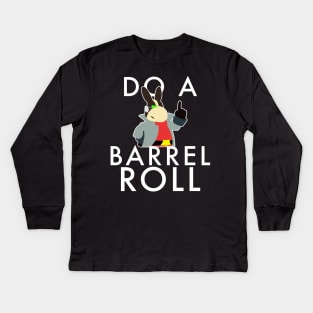Barrel Roll Kids Long Sleeve T-Shirt